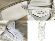 画像をギャラリービューアに読み込む, Maison Margiela メゾンマルジェラ ショルダーバッグ 2WAY ホワイト 5AC BUCKET SMALL S61WG0035 美品 中古 4c067690