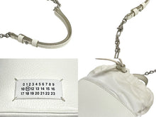 画像をギャラリービューアに読み込む, Maison Margiela メゾンマルジェラ ショルダーバッグ 2WAY ホワイト 5AC BUCKET SMALL S61WG0035 美品 中古 4c067690