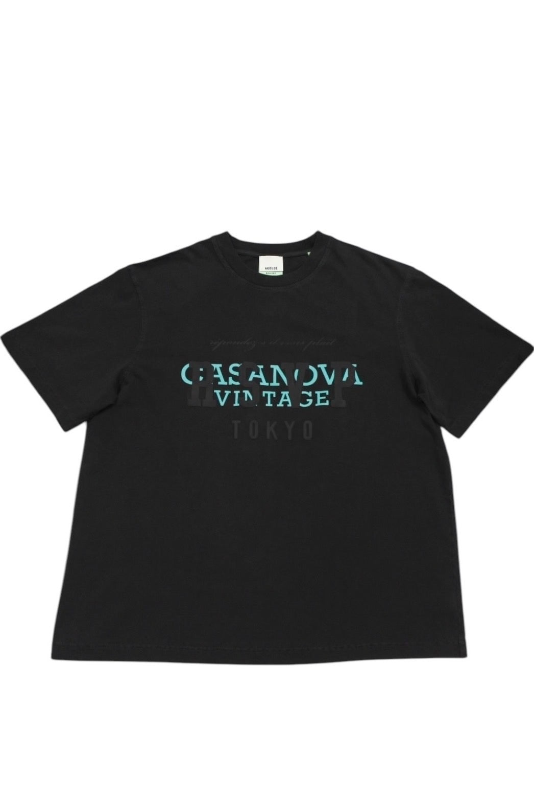 新品未使用 RSVP Gallery × Casanova Vintage コラボ 半袖Ｔシャツ 15周年記念 コットン ブラック サイズL 4c072406