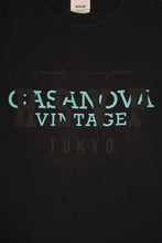 画像をギャラリービューアに読み込む, 新品未使用 RSVP Gallery × Casanova Vintage コラボ 半袖Ｔシャツ 15周年記念 コットン ブラック サイズXS 4c072410