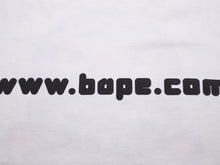 画像をギャラリービューアに読み込む, A BATHING APE アベインシングエイプ ゴールドエイプカード プリント Tシャツ ホワイト S レディース 美品 13598正規