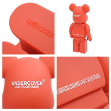 画像をギャラリービューアに読み込む, BE@RBRICK UNDERCOVER LOGO RED 400％ ベアブリック アンダーカバー ロゴ レッド UC1B9Z01 MEDICOM TOY 美品 中古 13825