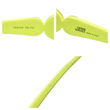 画像をギャラリービューアに読み込む, Gianni VERSACE ヴェルサーチ サングラス メガネ メデューサ MOD.418 F4U グリーン ゴールド 中古 18210