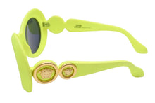 画像をギャラリービューアに読み込む, Gianni VERSACE ヴェルサーチ サングラス メガネ メデューサ MOD.418 F4U グリーン ゴールド 中古 18210