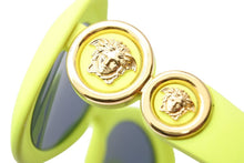 画像をギャラリービューアに読み込む, Gianni VERSACE ヴェルサーチ サングラス メガネ メデューサ MOD.418 F4U グリーン ゴールド 中古 18210