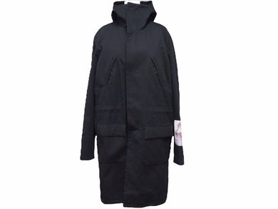 アーカイブ RAF SIMONS ラフシモンズ 15SS モッズコート ブラック マルチカラー 157-700 メンズ サイズ44 中古 N25272