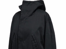 画像をギャラリービューアに読み込む, アーカイブ RAF SIMONS ラフシモンズ 15SS モッズコート ブラック マルチカラー 157-700 メンズ サイズ44 中古 N25272