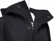 画像をギャラリービューアに読み込む, アーカイブ RAF SIMONS ラフシモンズ 15SS モッズコート ブラック マルチカラー 157-700 メンズ サイズ44 中古 N25272