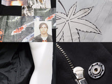 画像をギャラリービューアに読み込む, アーカイブ RAF SIMONS ラフシモンズ 15SS モッズコート ブラック マルチカラー 157-700 メンズ サイズ44 中古 N25272