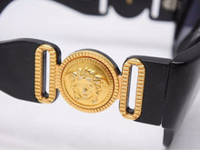 画像をギャラリービューアに読み込む, GIANNI VERSACE ジャンニ ヴェルサーチ ヴィンテージ サングラス メデューサ MOD.413/A ブラック 美品 26946 正規品