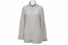 画像をギャラリービューアに読み込む, Maison Margiela メゾン マルジェラ ニット セーター ハイネック MM6 グレー レディース 中古 27525