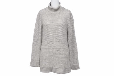 Maison Margiela メゾン マルジェラ ニット セーター ハイネック MM6 グレー レディース 中古 27525