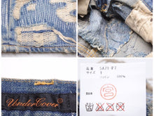 画像をギャラリービューアに読み込む, UNDERCOVER アンダーカバー ヴィンテージ 名作 85デニム ジーンズ ボトム ブルー 05AW サイズ1 5A71-P7 レディース 未使用品 28179 正規品