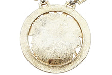 画像をギャラリービューアに読み込む, VERSACE ヴェルサーチ ヴィンテージ メデューサペンダントトップジャンボネックレス ゴールド 美品 中古 29190