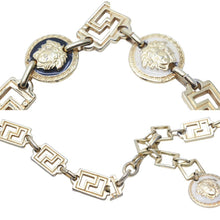 画像をギャラリービューアに読み込む, VERSACE ヴェルサーチ ヴィンテージ メデューサペンダントトップジャンボネックレス ゴールド 美品 中古 29190