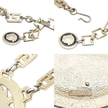 画像をギャラリービューアに読み込む, VERSACE ヴェルサーチ ヴィンテージ メデューサペンダントトップジャンボネックレス ゴールド 美品 中古 29190