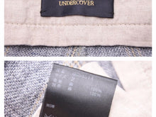 画像をギャラリービューアに読み込む, UNDERCOVER アンダーカバー パンツ ズボン スラックス ボトム グレー チェック サイズ2 メンズ 中古 30812