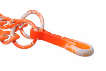 画像をギャラリービューアに読み込む, RAF SIMONS ラフシモンズ アーカイブ ネックレス ロゴ スカル オレンジ ロング チェーン ユニセックス メンズ 32528