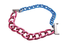 画像をギャラリービューアに読み込む, RAF SIMONS ラフシモンズ ヴィンテージ ブレスレット アクセサリー チェーン レッド ブルー メンズ 中古 36074 正規品