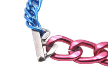 画像をギャラリービューアに読み込む, RAF SIMONS ラフシモンズ ヴィンテージ ブレスレット アクセサリー チェーン レッド ブルー メンズ 中古 36074 正規品