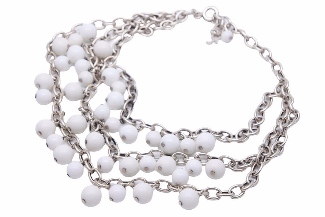 RAF SIMONS ラフシモンズ ネックレス パール チェーン ユニセックス 美品 32531 正規品