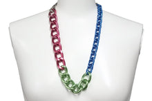 画像をギャラリービューアに読み込む, RAF SIMONS ラフシモンズ アーカイブ ネックレス ロゴ スカル マルチカラー チェーン ユニセックス メンズ 中古 33617