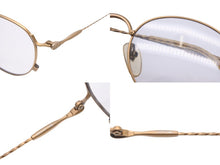 画像をギャラリービューアに読み込む, Jean Paul Gaultier ジャン ポール ゴルチエ ヴィンテージ メガネ サングラス ゴールド 金縁 48□19 145 メンズ 良好 34450