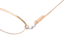 画像をギャラリービューアに読み込む, TIFFANY&amp;Co. ティファニー メガネ フレーム t611 52☐19 135 ブラウン ゴールド金具 美品 中古 34455