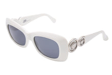 画像をギャラリービューアに読み込む, GIANNI VERSACE ジャンニ ヴェルサーチ ヴィンテージ サングラス 眼鏡 メデューサ ホワイト MOD.417 COL.850 良好 中古 34460