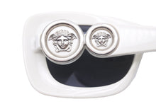画像をギャラリービューアに読み込む, GIANNI VERSACE ジャンニ ヴェルサーチ ヴィンテージ サングラス 眼鏡 メデューサ ホワイト MOD.417 COL.850 良好 中古 34460