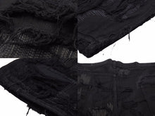 画像をギャラリービューアに読み込む, 名作 UNDERCOVER アンダーカバー 85デニム 05AW ARTS&amp;CRAFTS期 ブラック メンズ サイズ3 中古 N34776