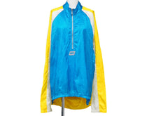 画像をギャラリービューアに読み込む, NIKE ナイキ ヴィンテージ 90年代 ナイロントレーナー ハーフジップ ブルー ホワイト イエロー ブルゾン 希少サイズ XL 中古 34962