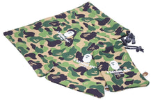 画像をギャラリービューアに読み込む, A BATHING APE アベイシングエイプ ABC POUCH 3P SET ポーチ3点セット GREEN グリーン 緑 1F70182143 中古 35276