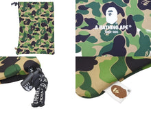 画像をギャラリービューアに読み込む, A BATHING APE アベイシングエイプ ABC POUCH 3P SET ポーチ3点セット GREEN グリーン 緑 1F70182143 中古 35276