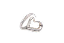 画像をギャラリービューアに読み込む, TIFFANY&amp;Co. ティファニー リング 指輪 オープンハート エルサペレッティ シルバー925 シルバー 中古 36611