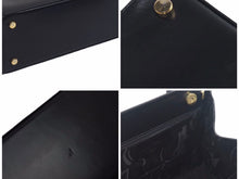 Load image into Gallery viewer, Salvatore Ferragamo フェラガモ ヴァラリボン ハンドバッグ ブラック イタリア製 BA214178 レディース 美品 中古 37930