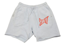 画像をギャラリービューアに読み込む, SAINT MICHAEL セントマイケル パンツ スウェットショーツパンツ SWEATロゴ 22SS M メンズ コットン ブルー 美品 中古 38101