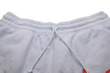 画像をギャラリービューアに読み込む, SAINT MICHAEL セントマイケル パンツ スウェットショーツパンツ SWEATロゴ 22SS M メンズ コットン ブルー 美品 中古 38101