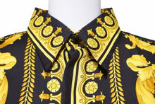 画像をギャラリービューアに読み込む, 新品未使用 VERSACE ヴェルサーチ 希少 バロック柄 シャツ 総柄 ヴィンテージ 新品同様 激レア 44 タグ付き 38307