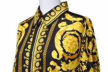 画像をギャラリービューアに読み込む, 新品未使用 VERSACE ヴェルサーチ 希少 バロック柄 シャツ 総柄 ヴィンテージ 新品同様 激レア 44 タグ付き 38307