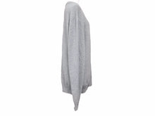 画像をギャラリービューアに読み込む, Maison Margiela メゾンマルジェラ ストライプ セーター ニット クラシックフィット グレー S50H0903 メンズ サイズL 中古 38336 正規品