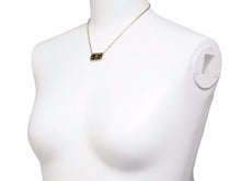 画像をギャラリービューアに読み込む, GIVENCHY ジバンシィ ヴィンテージ ネックレス GG モチーフ ゴールド ブラック ユニセックス 良好 N38497