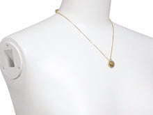 画像をギャラリービューアに読み込む, GIVENCHY ジバンシィ ヴィンテージ ネックレス ゴールド ラインストーン ロゴ ユニセックス 中古 N38519