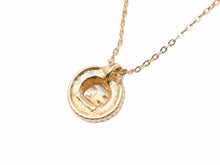 画像をギャラリービューアに読み込む, GIVENCHY ジバンシィ ヴィンテージ ネックレス ゴールド ラインストーン ロゴ ユニセックス 中古 N38519