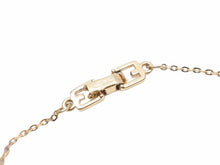 画像をギャラリービューアに読み込む, GIVENCHY ジバンシィ ヴィンテージ ネックレス ゴールド ラインストーン ロゴ ユニセックス 中古 N38519