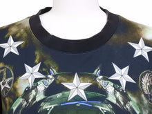 画像をギャラリービューアに読み込む, GIVENCHY ジバンシィ Tシャツ メンズ プロペラ 戦闘機 13S 7356 667 グリーン コットン メンズ サイズS 38744 正規品
