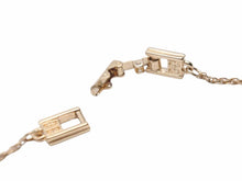 画像をギャラリービューアに読み込む, GIVENCHY ジバンシー ネックレス パール ラインストーン ゴールド チェーン 4.8g ユニセックス 中古 38897