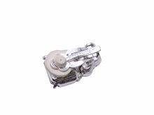 画像をギャラリービューアに読み込む, GIVENCHY ジバンシー イヤリング ライン カラーストーン メタル パープル シルバー アクセサリー 美品 38945