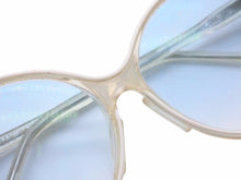 画像をギャラリービューアに読み込む, GIVENCHY ジバンシー サングラス メガネ クリア ブルー ロゴ ヴィンテージ ユニセックス 中古 38963 正規品