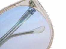 画像をギャラリービューアに読み込む, GIVENCHY ジバンシー サングラス メガネ クリア ブルー ロゴ ヴィンテージ ユニセックス 中古 38963 正規品